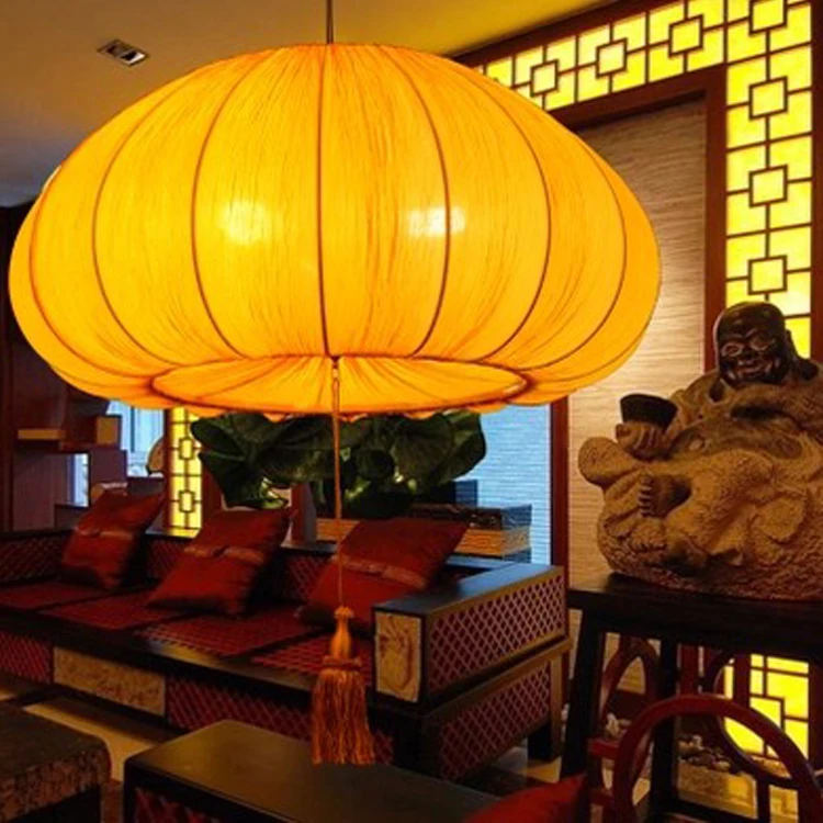 Оптовая продажа новинка хит продаж китайский стиль тканевая лампа разноцветная