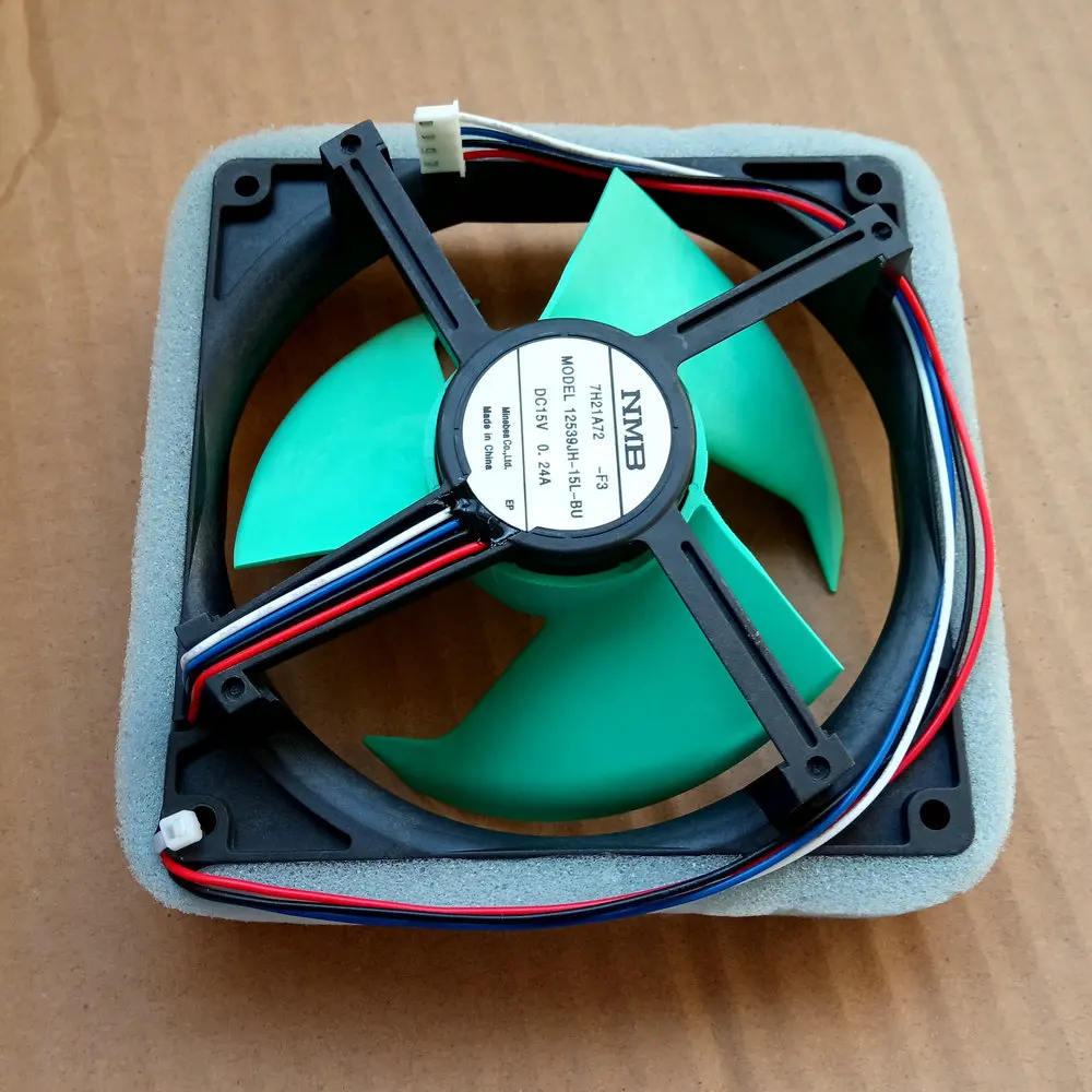 Новый оригинальный вентилятор охлаждения холодильника NMB 12539JH 15L BU DC15V 0.24A 12