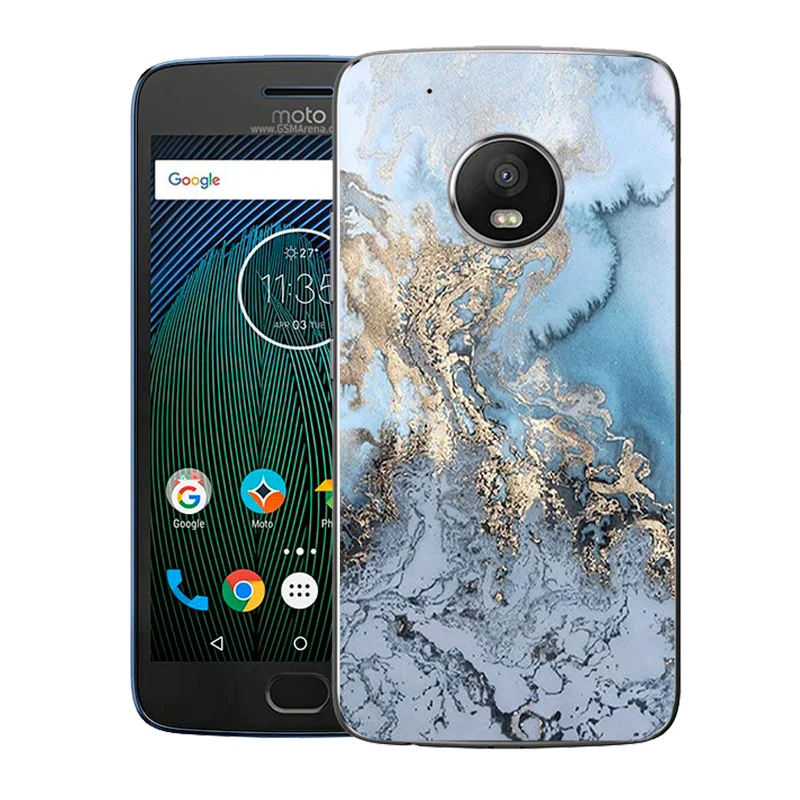 Чехол для телефона Motorola Moto G5 Plus мягкий силиконовый защитный чехол на заднюю