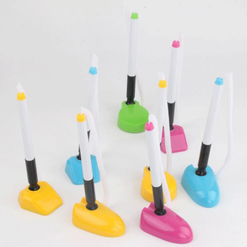 1 шт. шариковая ручка со столешницей и фиксированной веревкой черная для подписи