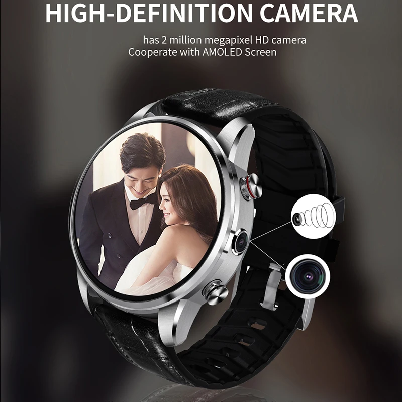 Новейшие умные часы 4G Reloj Inteligent Android 7,1 Смарт-часы MTK6739 1,39 дюймов Дисплей PK Allcall W2 zeblaze Thor 4 pro