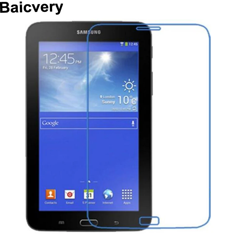 Нано Взрывозащищенная мягкая стеклянная прозрачная пленка для Samsung Galaxy Tab 3 lite 7 0