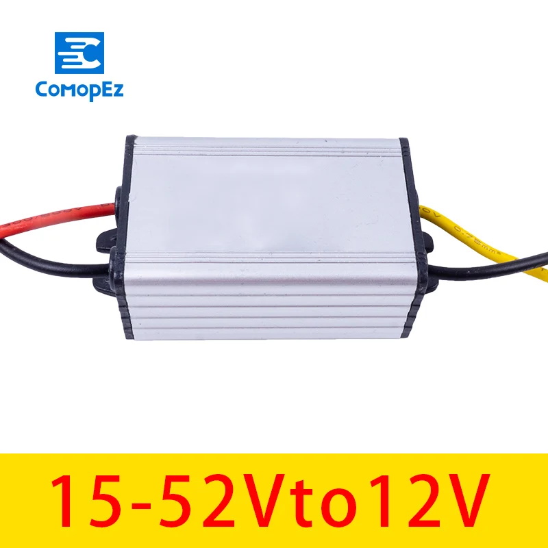 12 V преобразователь понижающий напряжения постоянного тока 15 52V 1A 2A 3ADC Напряжение