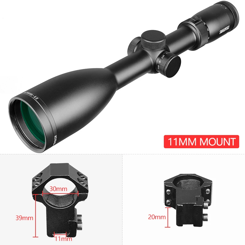 Swarovskl 2,5-15x56 IRZ3 прицел F15 красная точка сетка оптика охотничьи прицелы тактические прицелы снайперские прицелы - Цвет: 11mm