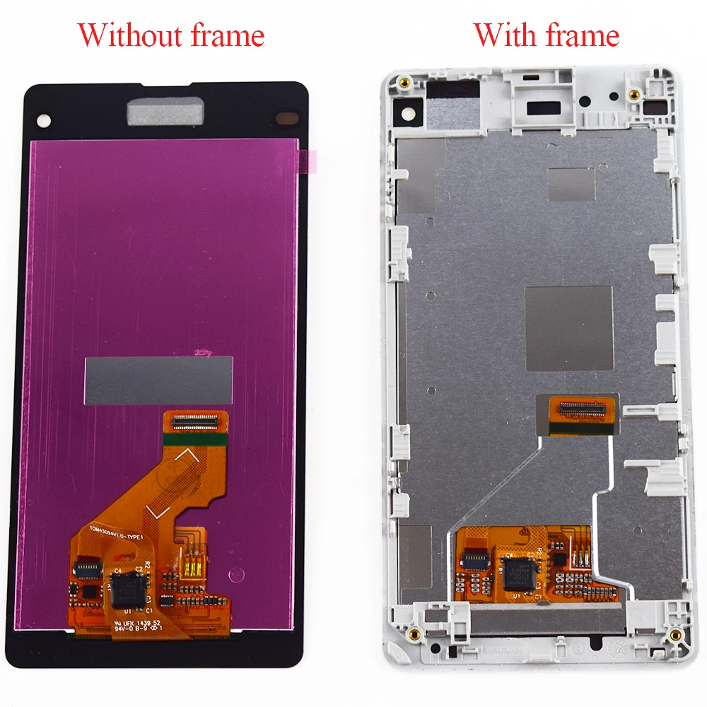 Для Sony Xperia Z1 Мини Компактный D5503 M51w ЖК дисплей монитор экран + сенсорный с