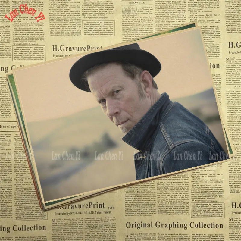 Tom Waits Band Music крафт бумага постер для бара/кафе ретро Декор картина Наклейка на