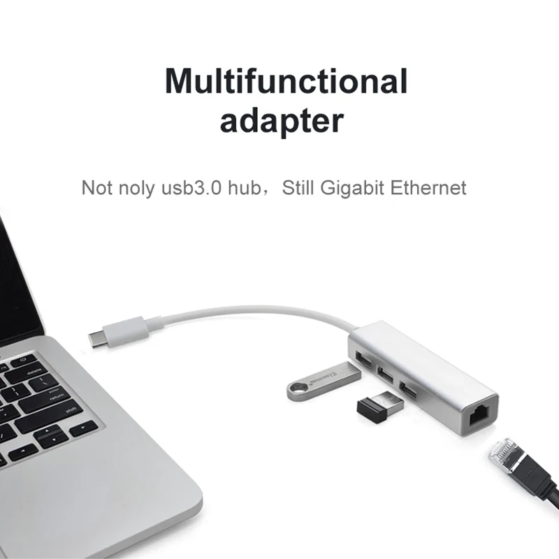 Usb хаб все в одном usb c lan к rj45 Тип c к Ethernet адаптеру для macbook usb 3,0 1000 Мбит порт lan newwork гигабитный разветвитель для портативных компьютеров