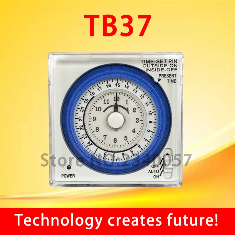 24-часовой механический таймер TB37 времени 16 А 15 мин многофункциональный - купить