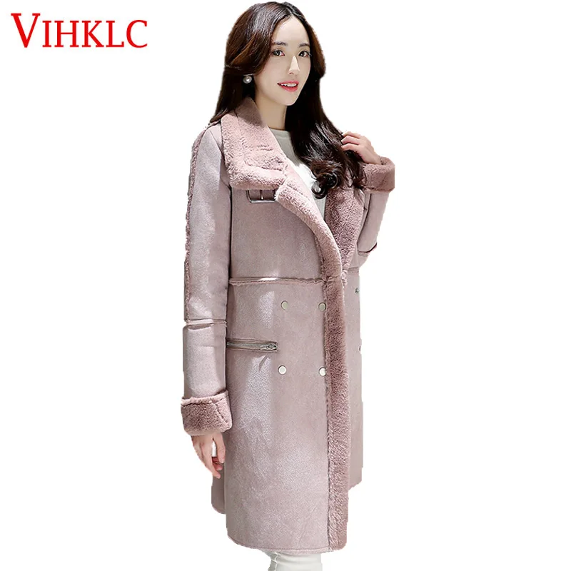 Зимняя куртка женские 2017 Новый стиль Мода тонкий средней длины зимние большой