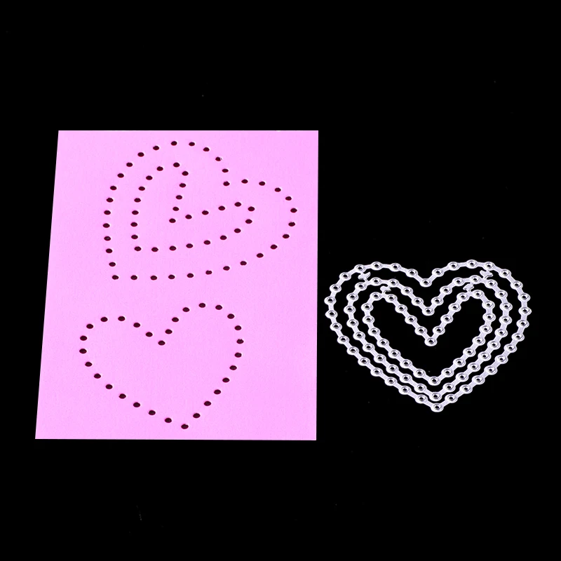 

SCD1008 Love Metal Cutting Dies For Scrapbooking Stencils DIY Album Cards Decoration Embossing Folder Die Cuts Tool Molds New