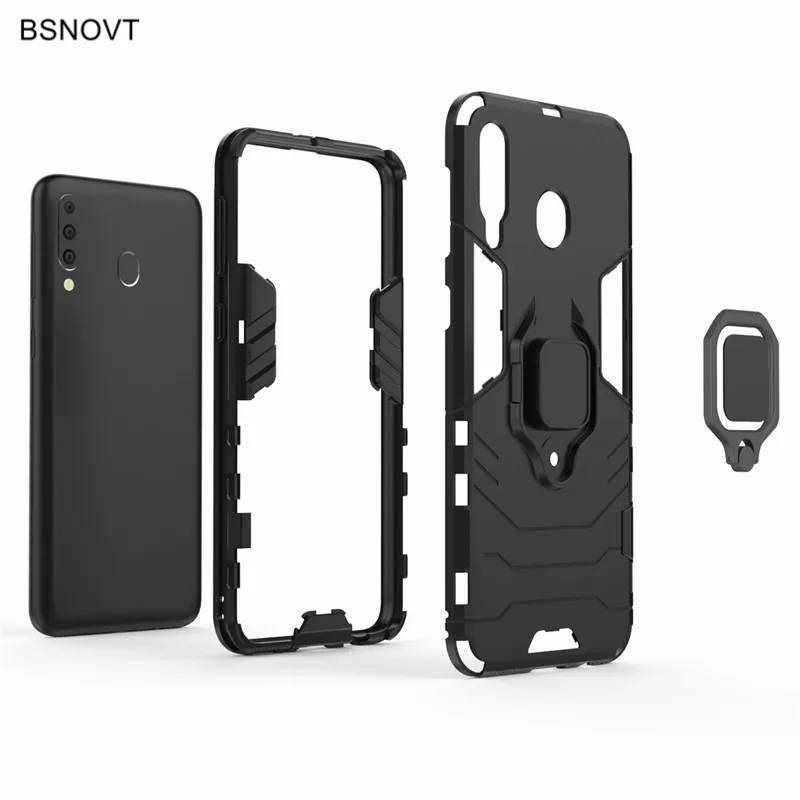 Чехол для Samsung Galaxy M30 магнитное кольцо на палец Жесткий Бампер чехол телефона BSNOVT |