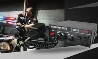 cjb125k 100w car alarm police siren fire truck ambualnce amplifier with microphone7soundslights switch12v24vwithout speaker