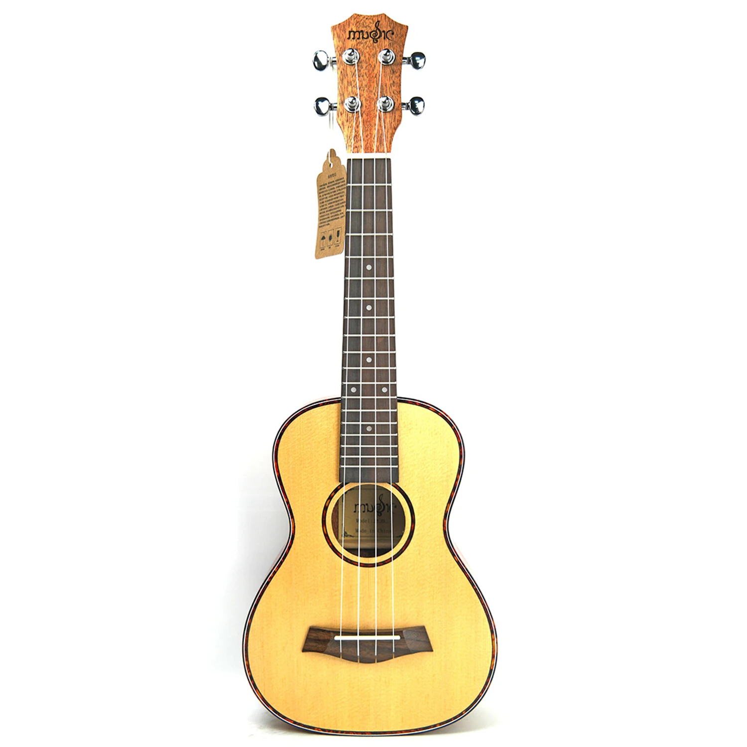 

26" tenor Ingman Spruce Mahogany 4 Strings ukelele Hawaii mini small guita travel acoustic guitar ukulele Uke Concert