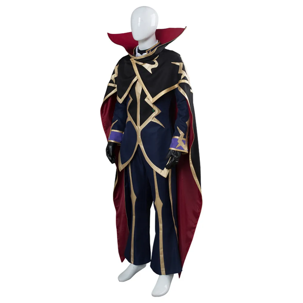 Code Geass Косплэй костюм Lelouch воскресения Сезон 3 нулевой платье для взрослых на