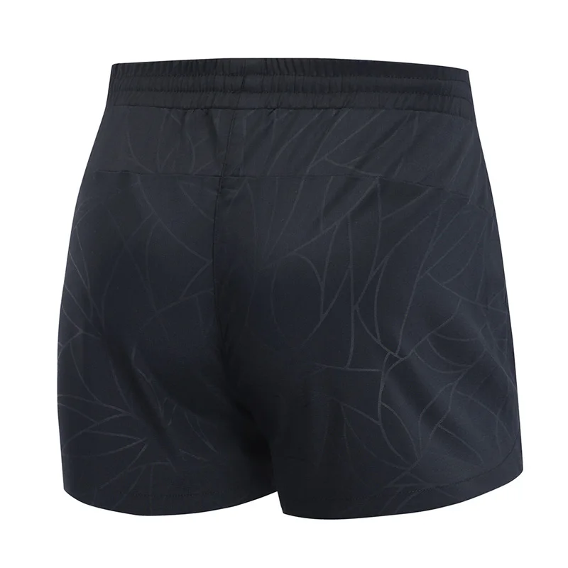 Li-Ning, женские спортивные шорты, полиэстер, дышащие, с подкладкой, для фитнеса, спортивные шорты AKSP016 WKD613