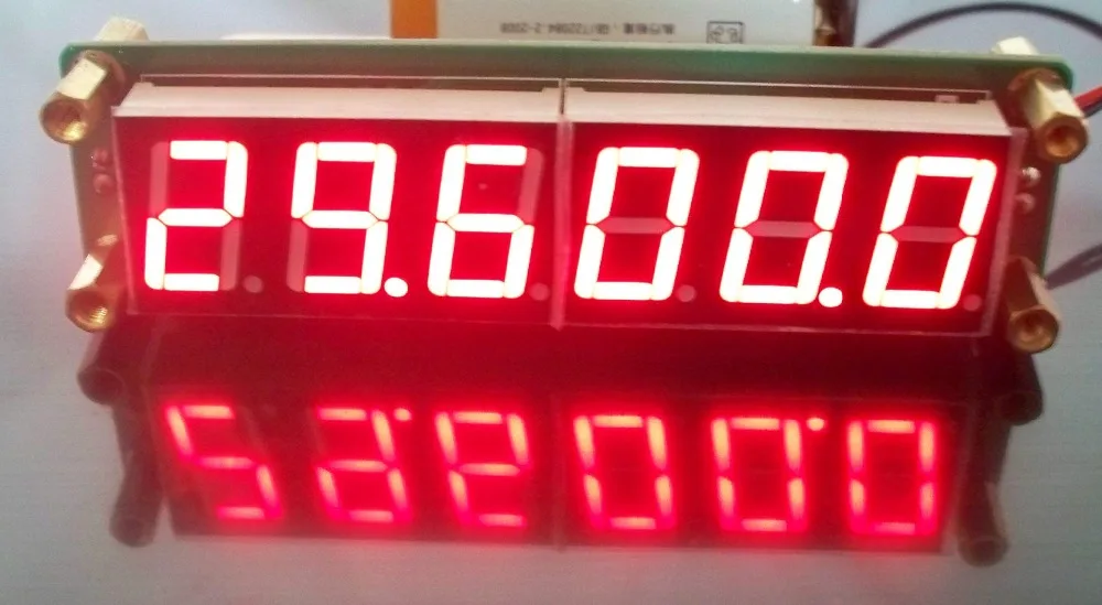 Счетчик частоты сигнала Φ LED H светодиодный дисплей цифровой счетчик 1 МГц 1000