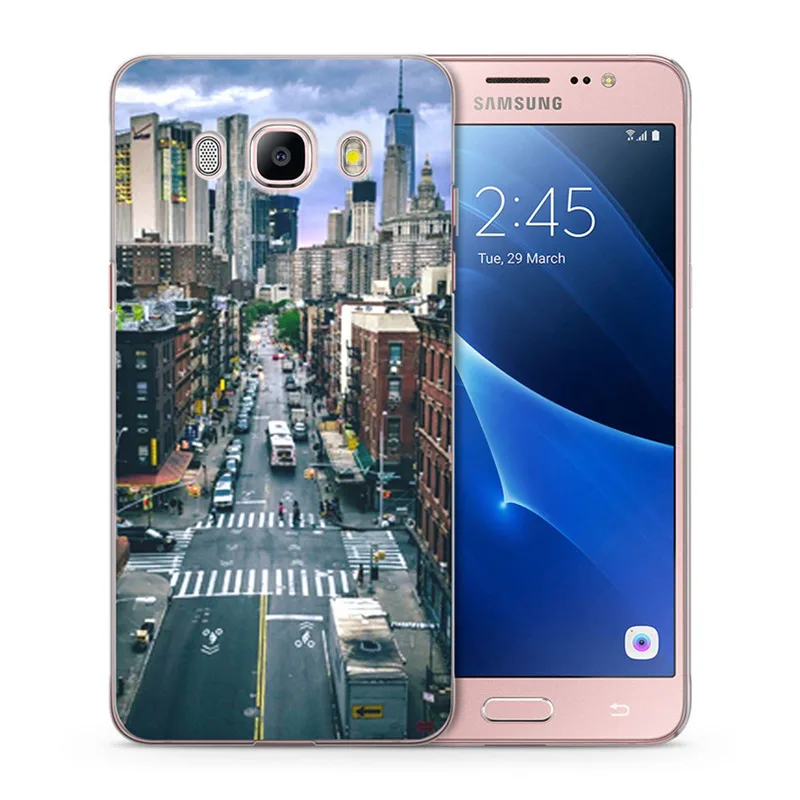 Чехлы для мобильных телефонов из мягкого ТПУ с цветочным рисунком Samsung Galaxy J1 J3 J5 J7