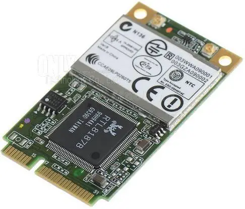 Карта беспроводного адаптера для RealTek RTL8187B MINI PCI-Express WLAN Card 802,11 b/g беспроводной wifi PCI-E сетевой Ethernet Wi-Fi
