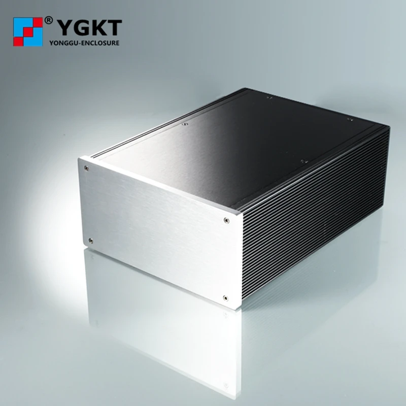 DIY HIFI усилитель корпус экструзии алюминиевый коробка 180*88*250 мм (Ш * В л)|box box|box diybox