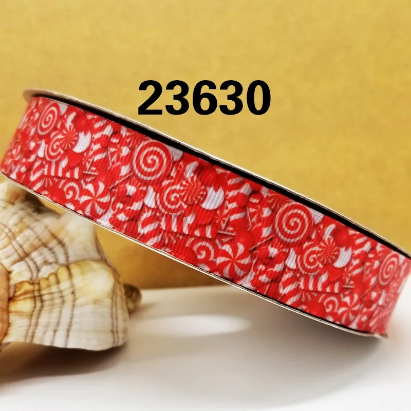 Free shipping 50 yard cartoon printed grosgrain ribbon 23043 | Дом и сад