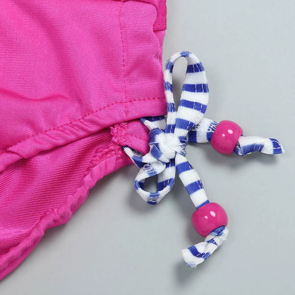 Girls Clothes Kid Baby Child Toddler Floral Printed Swimwear Bathing Bikini Briefs Set Outfits Swimsuit | Детская одежда и обувь