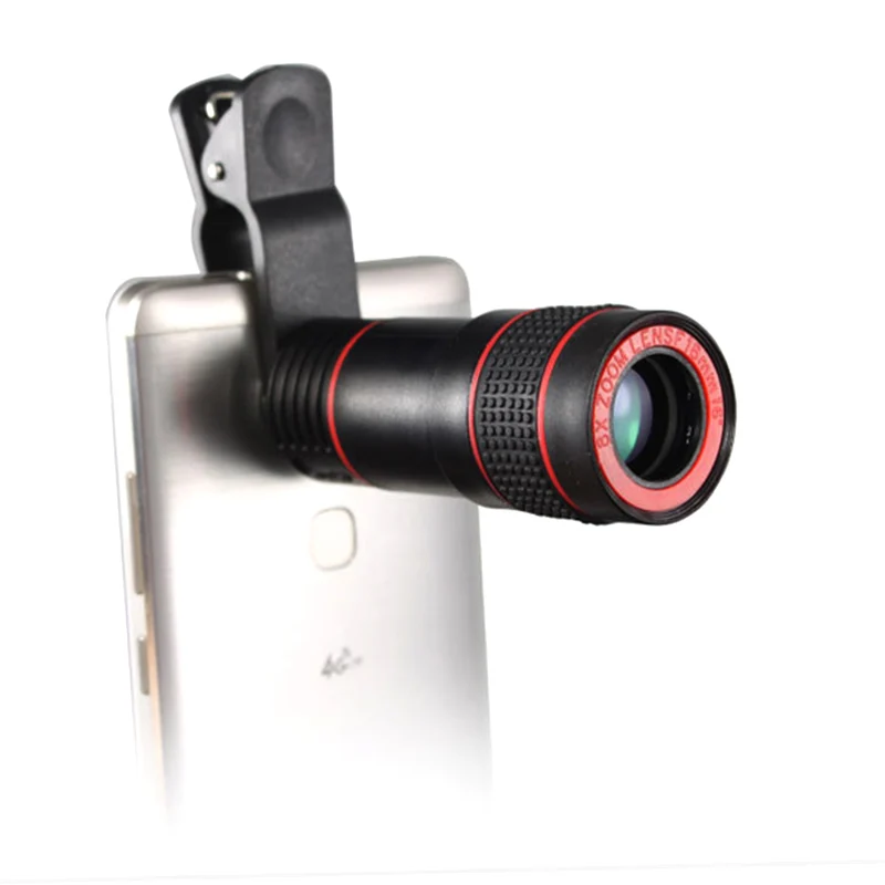 Универсальный мини телескоп 8x18 держатель для смартфона Монокуляр и бинокль с