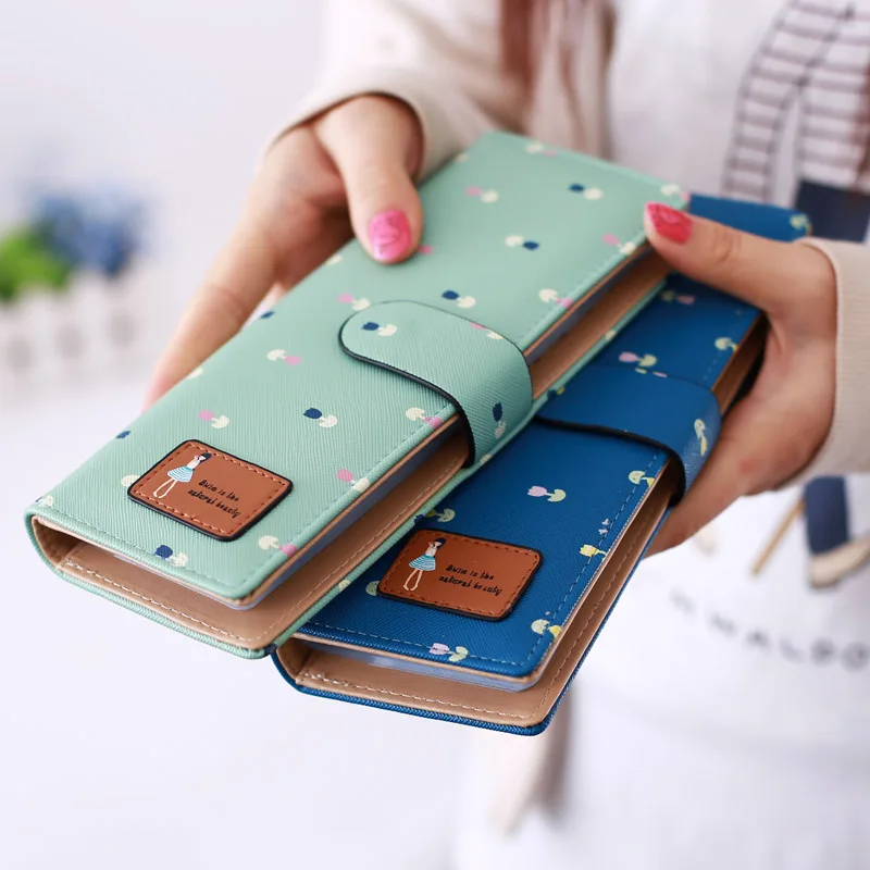 Женщины 55 карты ID держатель большой емкости свежие конфеты цвет аниме hasp