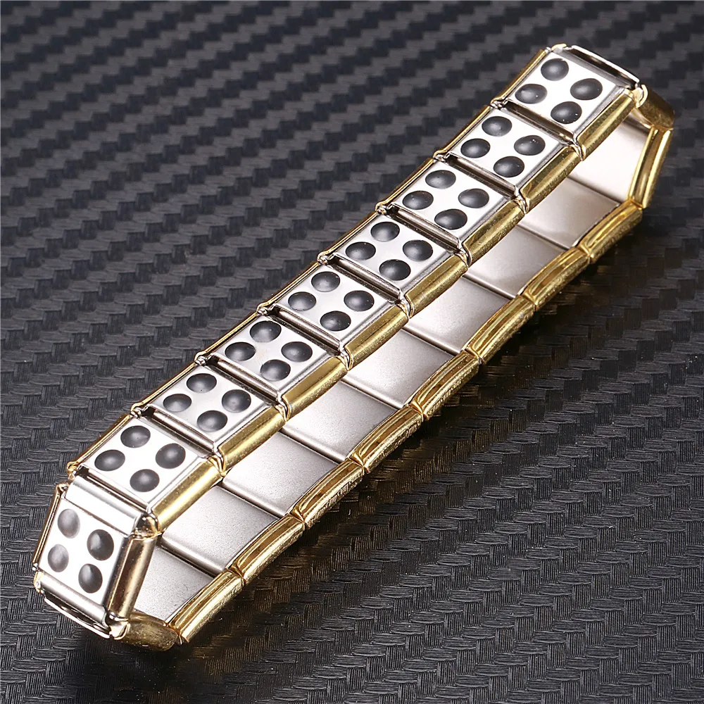 Мужские ювелирные изделия из нержавеющей стали турмалиновый браслет для мужчин