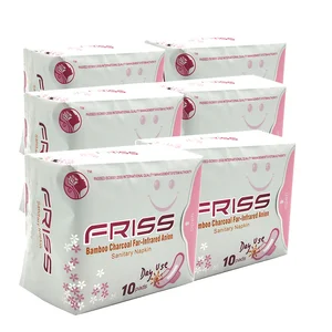 6 упаковок менструальных прокладок, анионные гигиенические прокладки, Женский гигиенический продукт, хлопковые гигиенические прокладки для здоровья shuya, анионные прокладки для трусиков