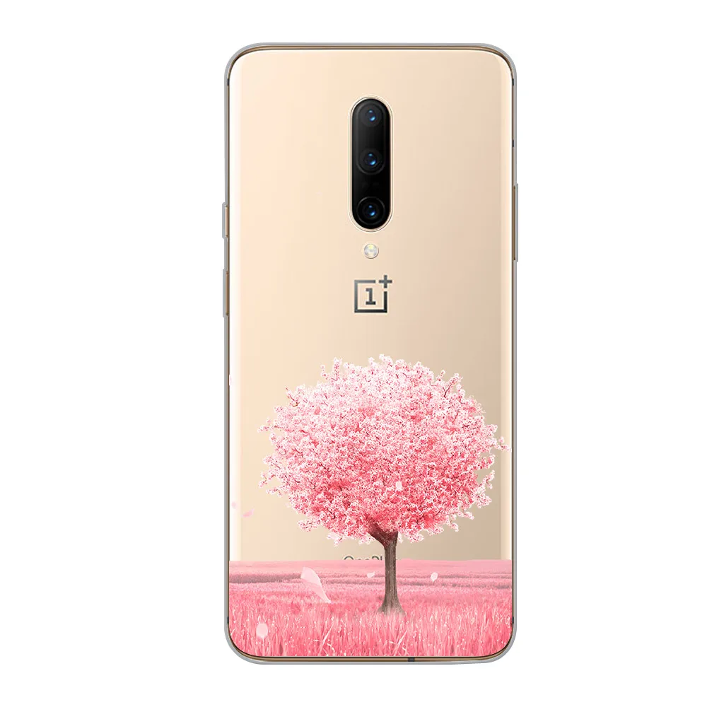 Ciciber чехол с цветочным рисунком розы для Oneplus 7 Pro чехлы телефонов 1 + Fundas Capa Coque