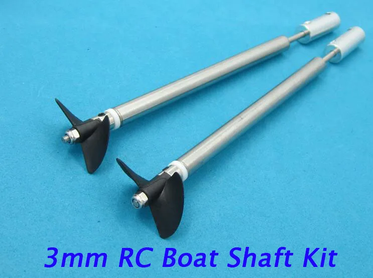 Бесплатная доставка 3 мм комплект вала для лодки с дистанционным управлением