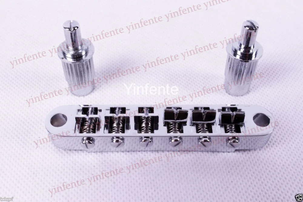 

Хромированный гитарный Бридж tailpiece T-O-Matic TOM Bridge LP SG BY930