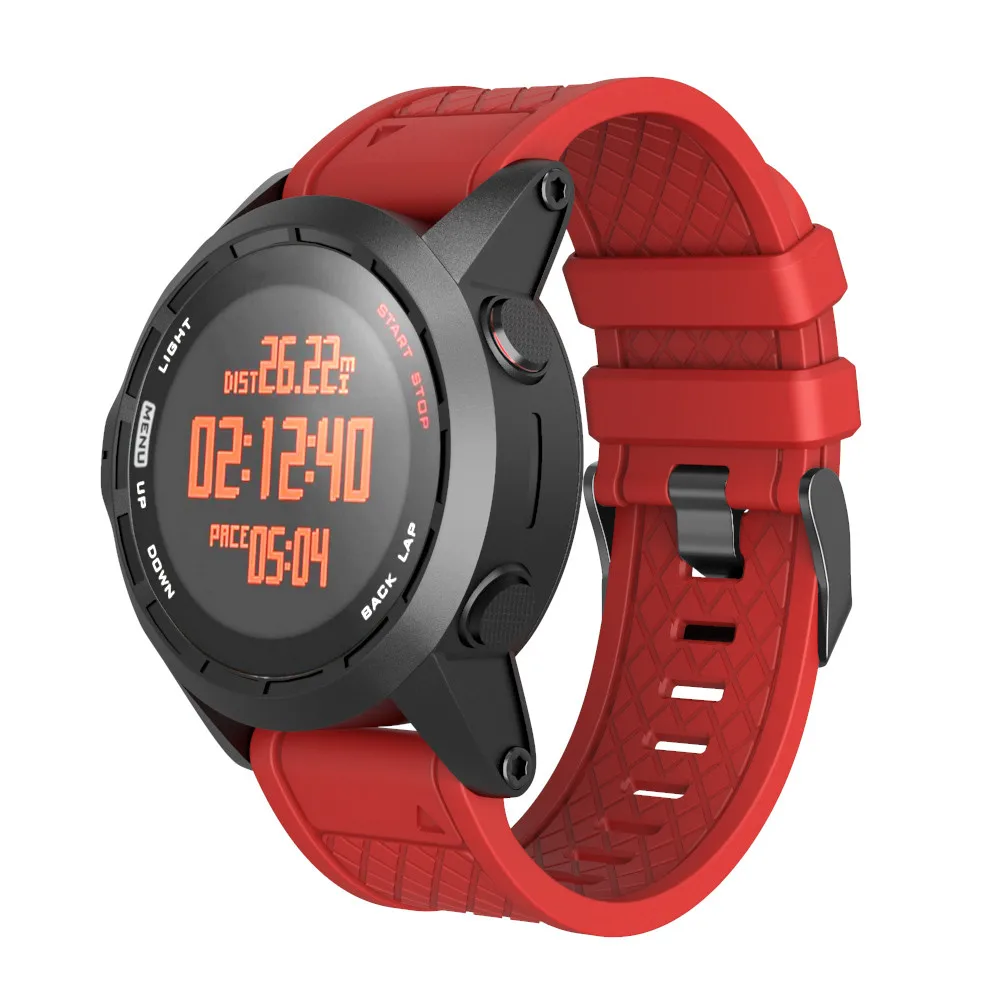 Ремешок для смарт часов Garmin Fenix/Fenix 2 ремешок подходит браслета шириной 26 мм мягкий