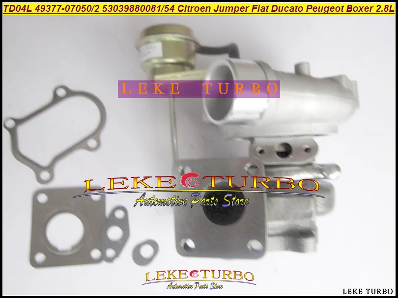 Турбокомпрессор Turbo TD04 53039700081 53039700054 49377 07050 07052 для Citroen Jumper Fiat Ducato Peugeot Boxer л|turbocharger