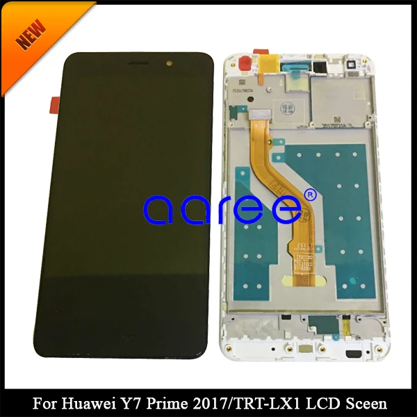 100% протестированный для HUAWEI Y7 Prime 2017 ЖК-дисплей для Huawei TRT-LX1 TRT-L21A ЖК-экран дисплей сенсорный дигитайзер сборка