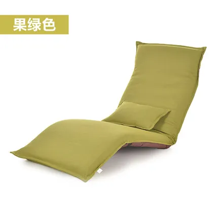 Green color Кресло для отдыха в стиле Юго-Восточной Азии, современное складное кресло, регулируемое кресло для отдыха, современная мебель для гостиной - Цвет: Green color