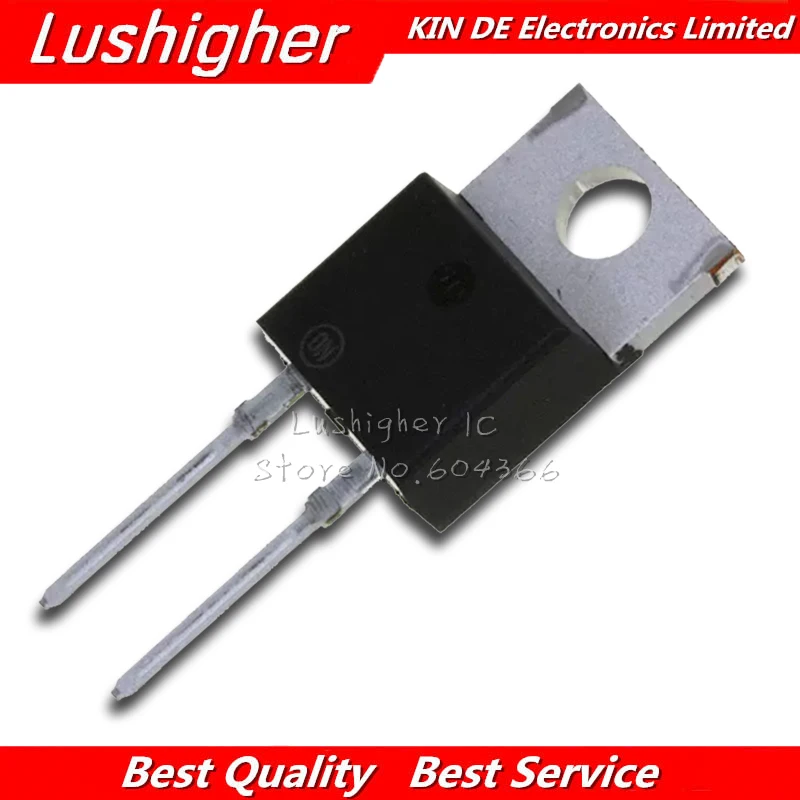 10pcs STTH8R06D TO220-2 STTH8R06 TO220 600V 8A New Original | Integrated Circuits