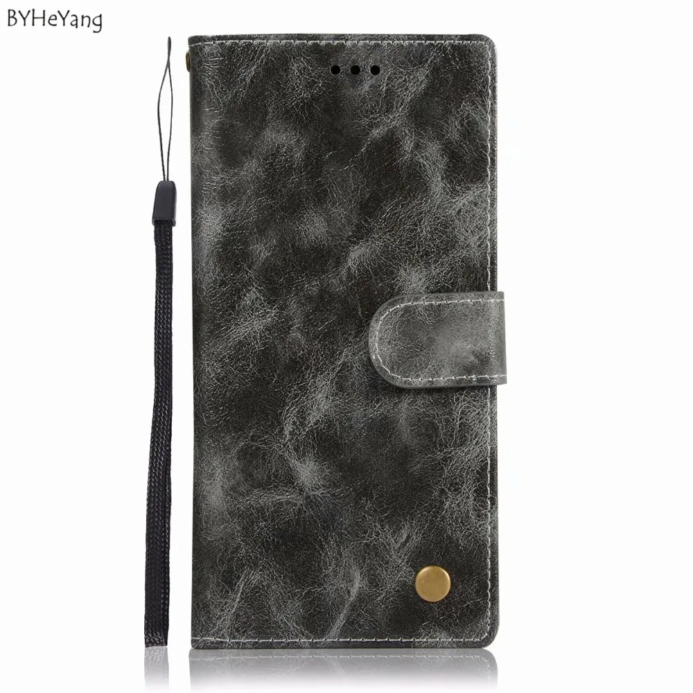 BYHeYang ретро кожаный чехол для samsung Galaxy Note 9 Роскошные примечание телефона