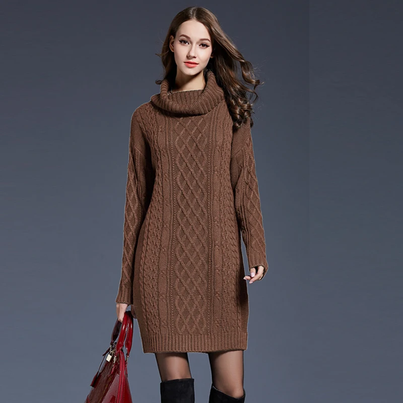 2019 Autumn Winter New Fashion Turtleneck Women Sweater Multi-Size Multi-Color Slim Temperament Women's Warmly Clothing | Женская