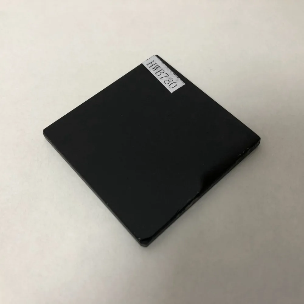 50x50 мм оптический 760nm ИК фильтр HWB760|Оптические фильтры| |