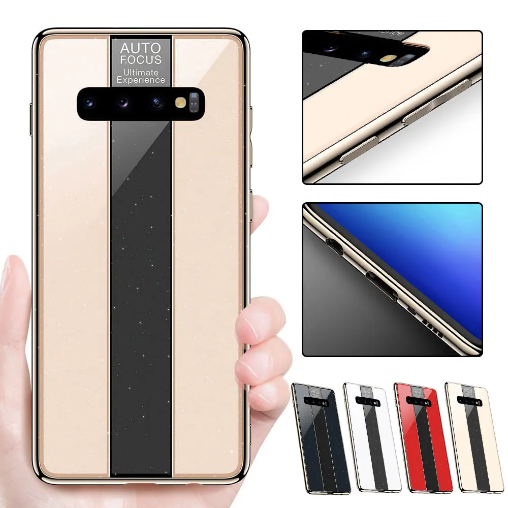 Зеркальный стеклянный чехол для Samsung S8 S9 S10 Plus Note9 | Мобильные телефоны и