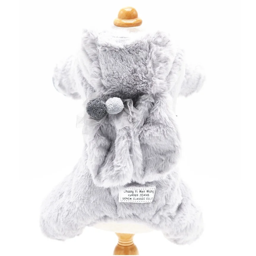 2018 толстовки четырехногий комбинезон для собак одежда зимняя пальто осенняя