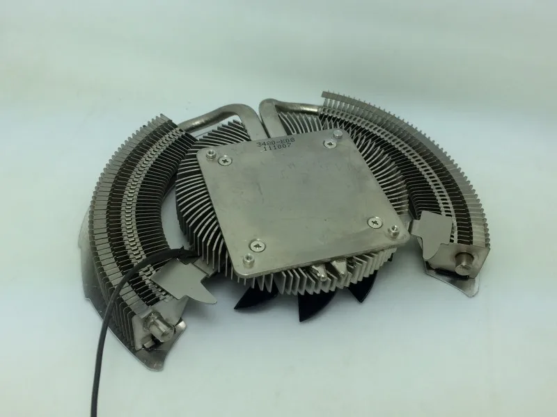 New Original for MSI GTX550TI CYCLONE2 Blade 2 pairs of heat pipe radiator cards cooling fan | Компьютеры и офис