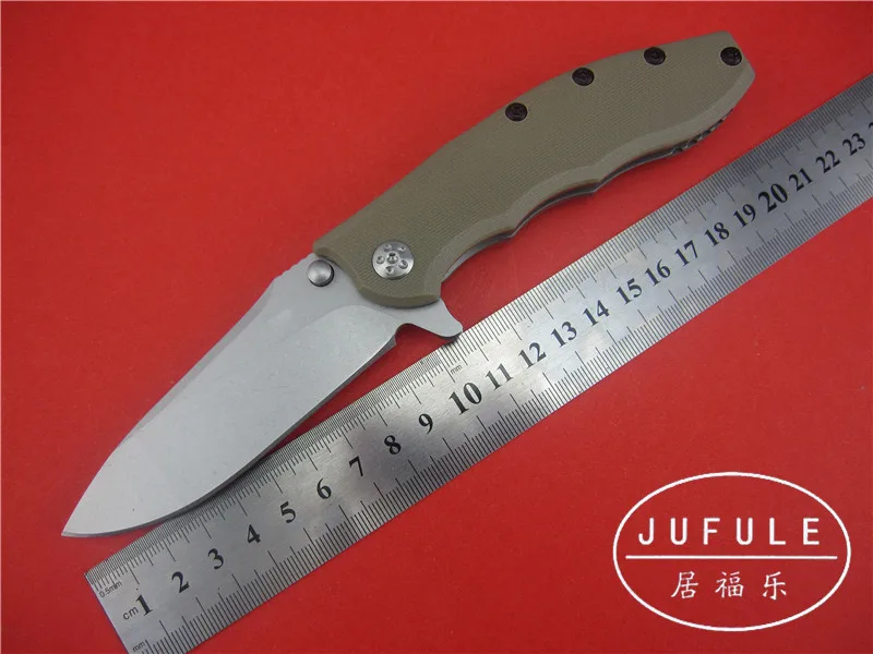 Jufule yidu ZT0562 складной нож Ножи 9Cr18Mov лезвие Сталь G10 ручка Утилита открытый кухня