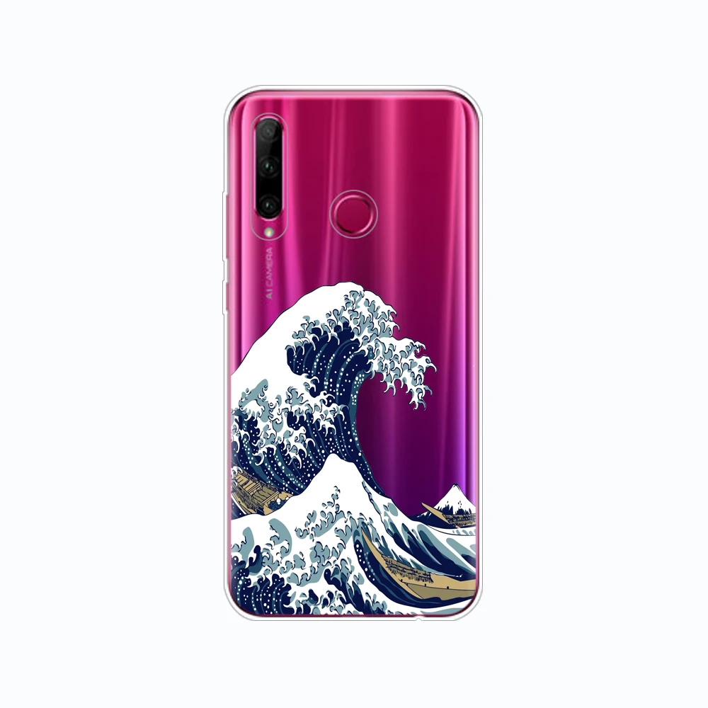 80368 Чехол для Honor 20, чехол, силиконовая задняя крышка, чехол для телефона, для huawei Honor 20 Pro Lite, Honor20, YAL-L21, YAL-L41, роскошная задняя крышка с рисунком - Цвет: 80368