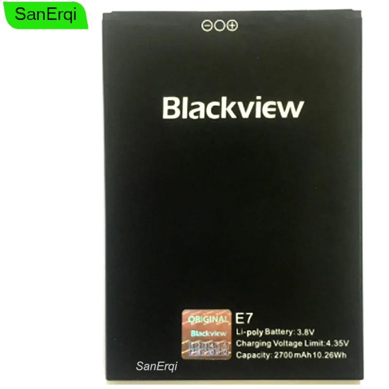 

10 шт./партия, батарея для Blackview E7, 2700 мАч