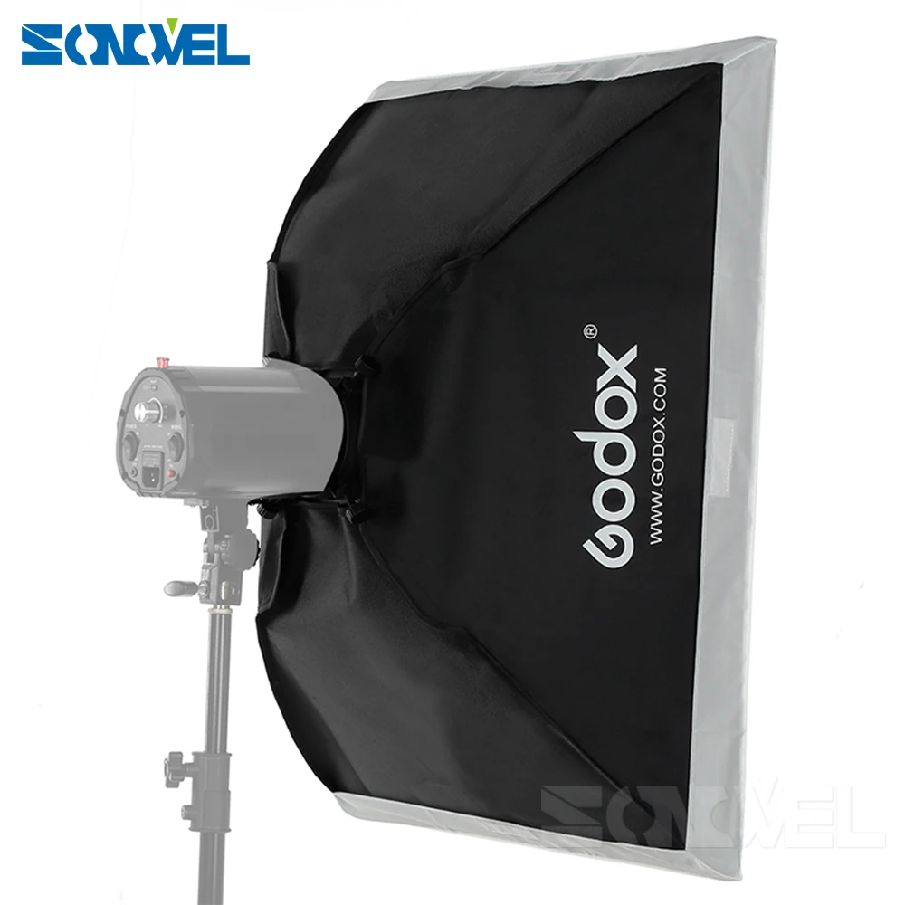Студийная стробоскопическая вспышка Godox K150A 300Ws 300 Вт 2*150Ws с софтбоксом |