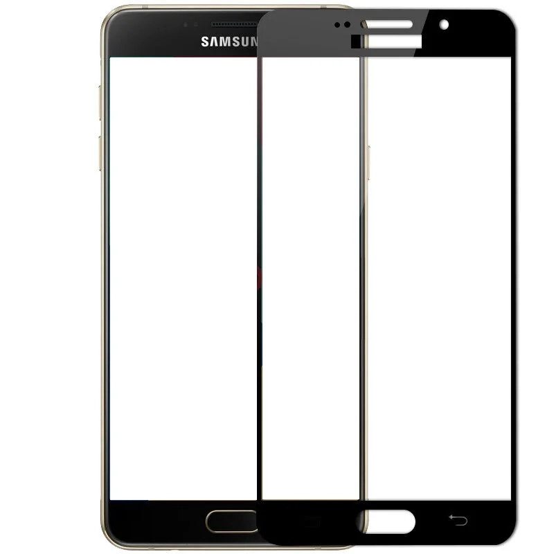 Полное покрытие закаленное стекло для samsung A5 2016 A5100 A510 Защитная крышка экрана
