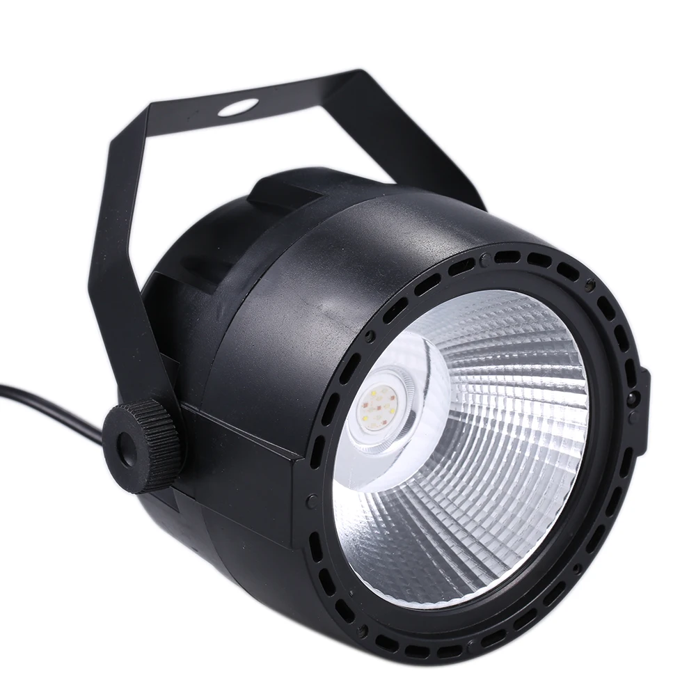 Мини DJ 7 DMX каналов освещение дискотека Вечеринка шоу свет LED 12 Вт 3в1 RGB COB Par