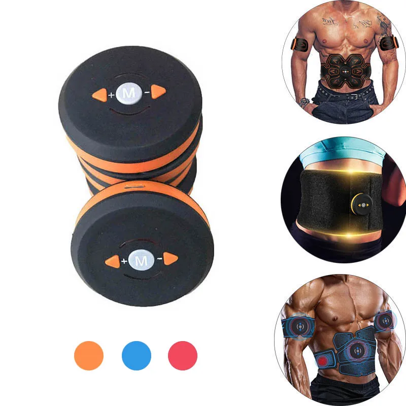 

1Pcs Rechargeable Host Smart Abs Electrostimulation Abdominal Muscle Trainer Stimulator Main Unit Toner Exercise Gym Equipment
